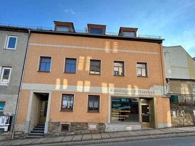 Objekt Nr.: 2025 Wohn und Geschäftshaus mit Laden und 2 WE wartet auf Modernisierung im Zentrum von Reichenbach