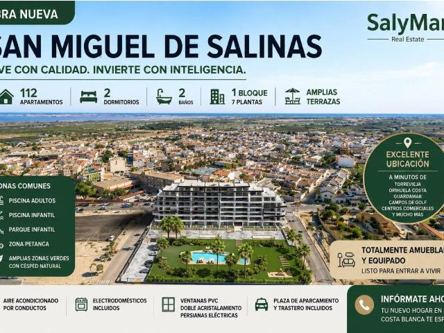 Obra nueva en San Miguel de Salinas: el equilibrio perfecto entre tranquilidad, confort y Costa Blanca