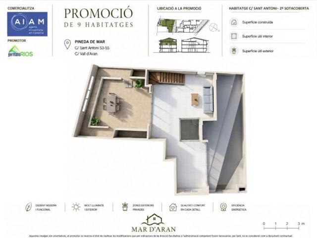 Obra Nova al centre de Pineda de Mar