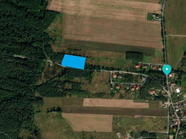 Działka 4587 m2 pod zabudowę w spokojnej okolicy