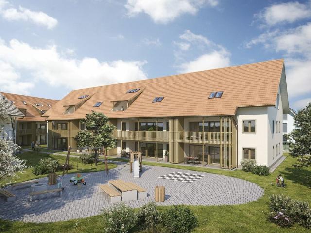 OBSTGARTEN WÜRENLINGEN Grosszügige 2.5 Zimmer Dachwohnung