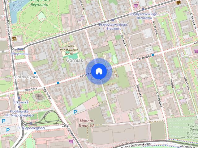 Łódź | 16,67 m² | Kawalerka | Bez Prowizji
