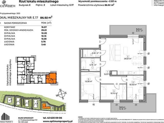Łódź, Widzew, ul. Przybyszewskiego 292 300