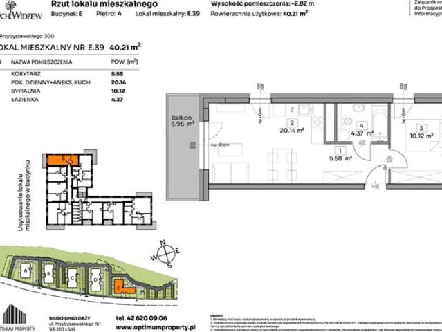 Łódź, Widzew, ul. Przybyszewskiego 292 300