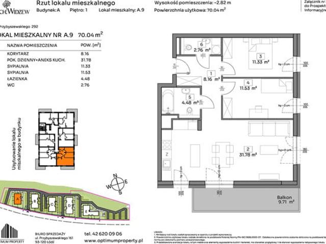 Łódź, Widzew, ul. Przybyszewskiego 292 300