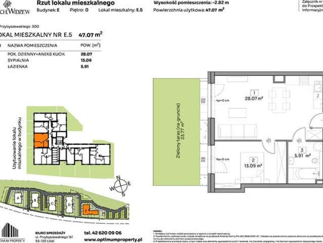 Łódź, Widzew, ul. Przybyszewskiego 292 300