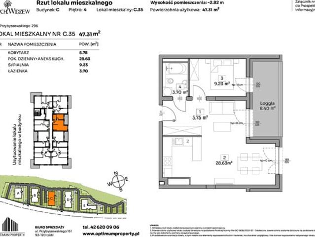 Łódź, Widzew, ul. Przybyszewskiego 292 300