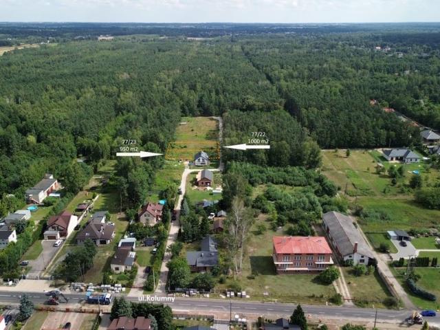 Uzbrojona działka z projektem domu w Łodzi – 950 m²