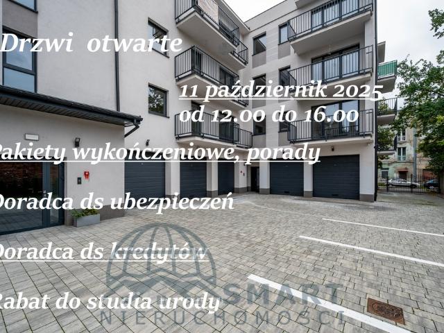 Nowoczesny apartament 3 stron, balkon, garderoba, garaż