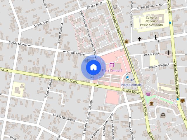 Ofer spre inchiriere vanzare apartament cu 3 camere decomandate, zona centrala