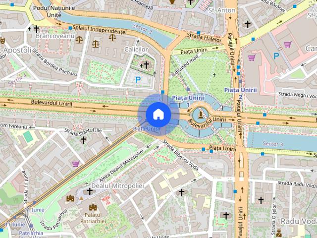 Oferim apartament de inchiriat in zona Unirii