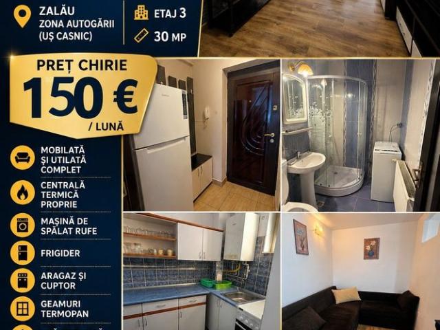 OFERIM SPRE ÎNCHIRIERE – GARSONIERĂ 150e