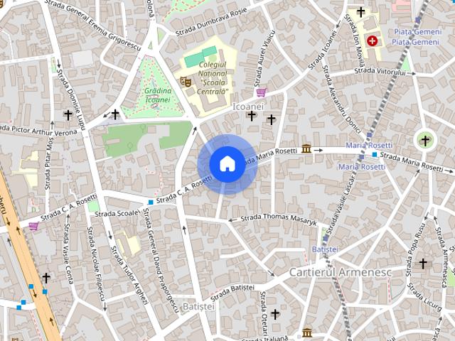 Oferim spre inchiriere garsoniera in zona Universitate
