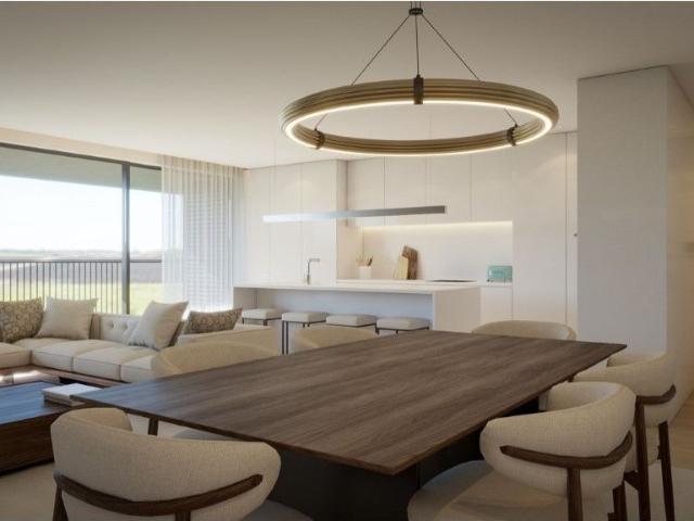 Oferta da escritura. Apartamento T2 novo, com box, em Nogueira Br.