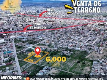 OFERTA DE GRAN TERRENO EN PACHUCA, HIDALGO