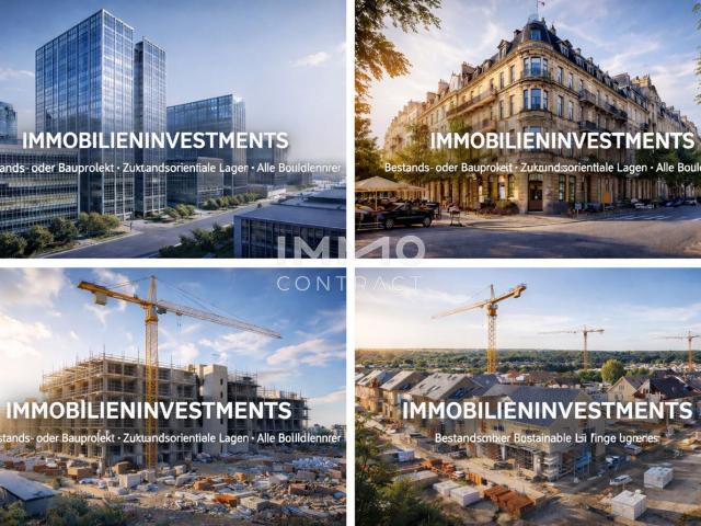 OFF MARKET I Immobilieninvestments | Bestands oder Bauprojekte | Zukunftsorientierte Lagen in einigen Bundesländer