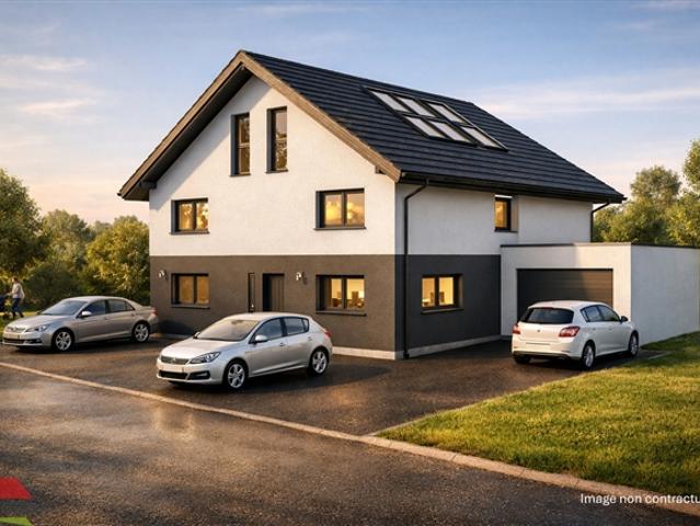 Off Plan Doppelhaushälfte 5,5 Zimmer Keller Garten Garage
