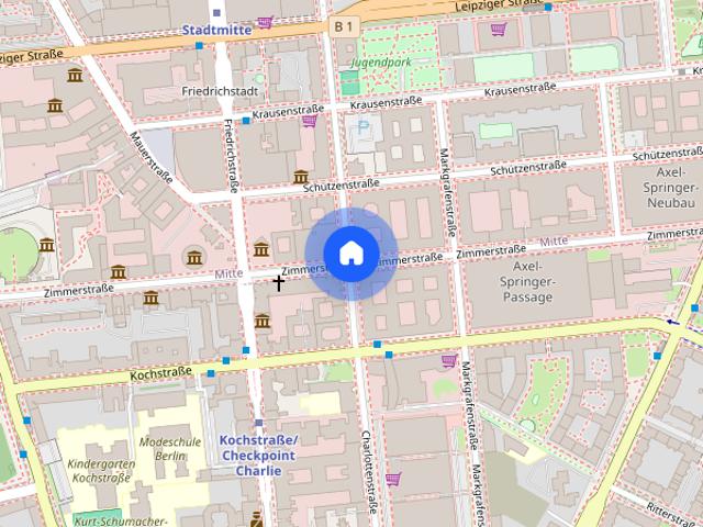 Offen geschnittene 4 Zimmer Wohnung mit ca. 119m², EBK und umlaufendem Balkon in Berlin Mitte!