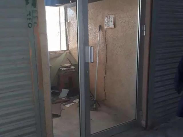 Office Aluminium Door with glass like new condition Karachi Gulshan E Iqbal Block 13 ID 35900
