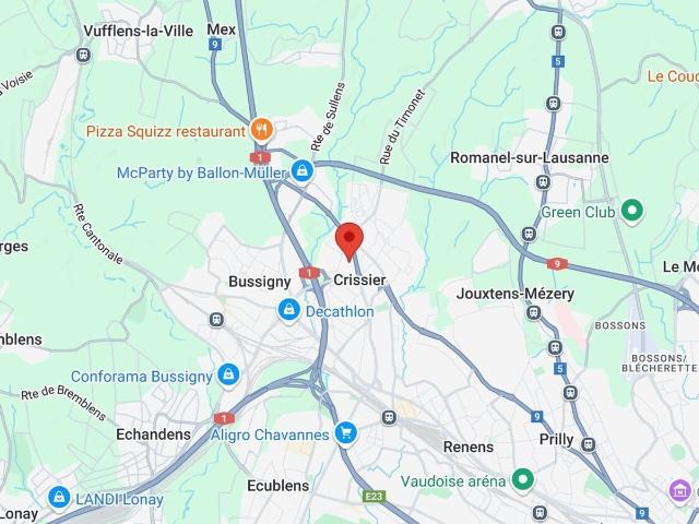 Office for rent in Crissier 110 m² | dreamo. Ch