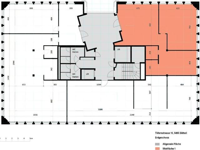 Office for rent in Dättwil AG 100 m² | dreamo. Ch