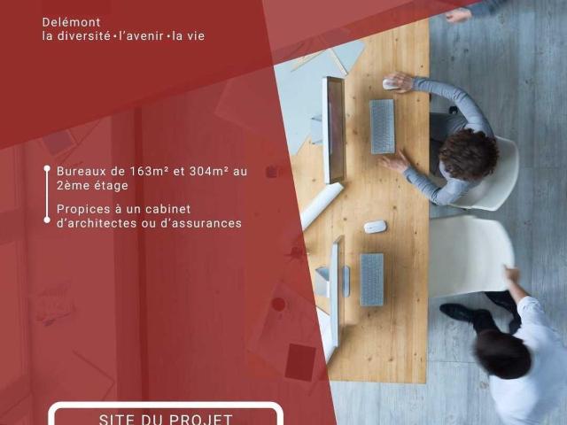 Office for rent in Delémont 163 m² | dreamo. Ch