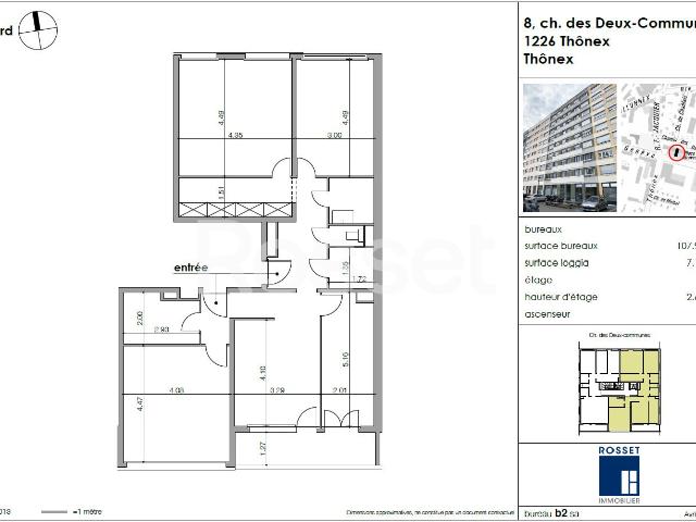 Office for rent in Thônex 108 m² | dreamo. Ch