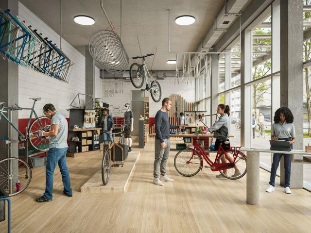 Office space for rent in Basel 114 m² | dreamo. Ch
