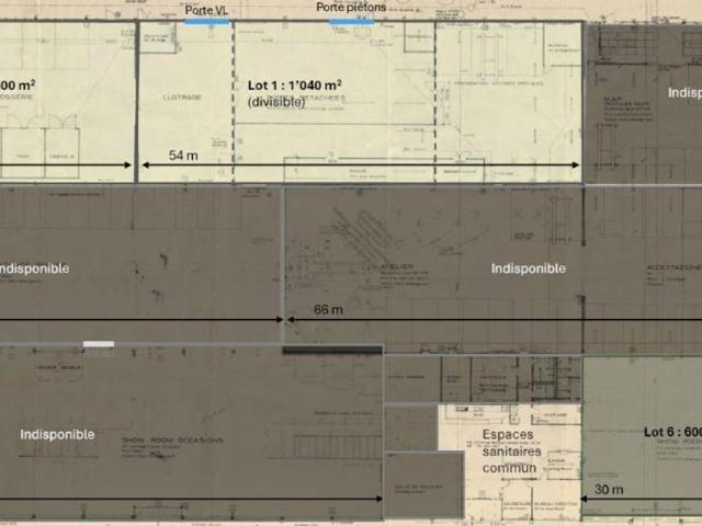 Office space for rent in Meyrin 1 000 m² | dreamo. Ch