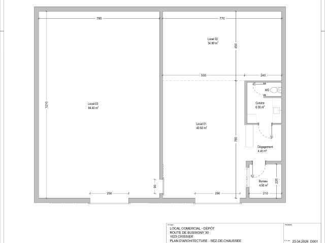 Office space with 3 rooms for rent in Crissier 200 m² | dreamo. Ch