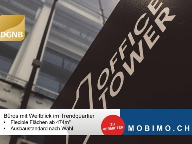 Office Tower Arbeiten mit Weitblick