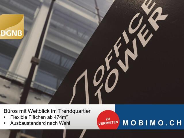 Office Tower Arbeiten mit Weitblick