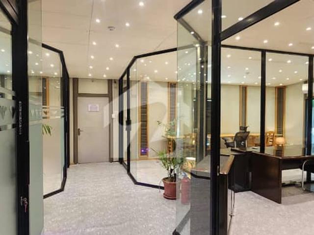 Offices On Most Competitive Prices I 9 Luxury IT 3600 Square Feet Furnished Lush Green View Office For Rent