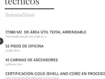 OFICINA Nueva Los Leones Providencia/Tajamar El Bosque | Espacios por CLF 240.00 en Providencia