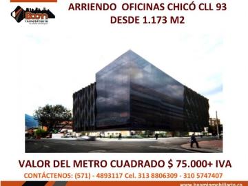 Oficina de alto standing en alquiler Bogotá, Bogotá D.C