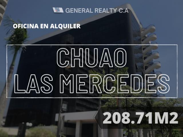Oficina En Alquiler Chuao las Mercedes 208.71 M2
