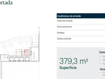 Oficina en arriendo en Las Condes | Espacios por CLF 467.22 en Las Condes