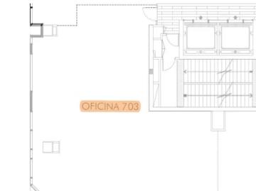 Oficina en arriendo en Las Condes | Espacios por CLF 88.70 en Región Metropolitana
