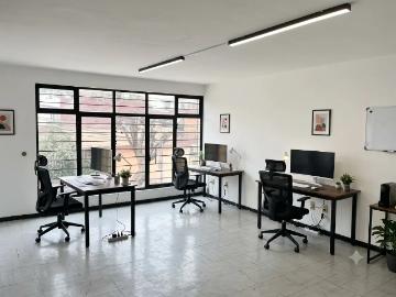Oficina en Renta en San Lucas Tepetlacalco | Espacios Privados y Área Abierta de Trabajo