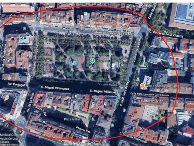 Oficina en rentabilidad en el centro de la ciudad de Logroño, en el Espolón