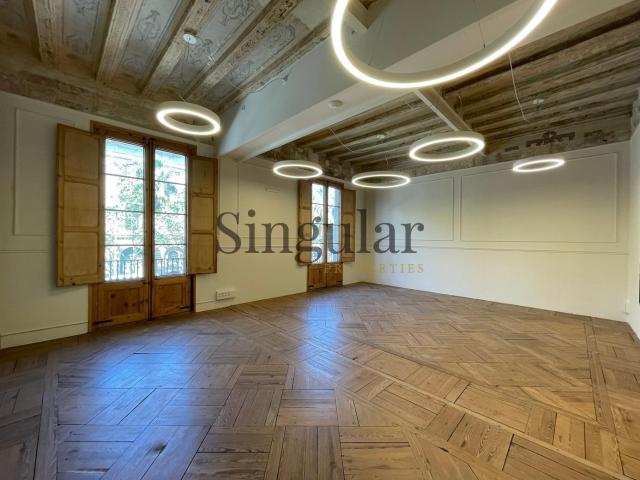 Oficina singular: luz, amplitud y vistas excepcionales en Paseo Isabel II