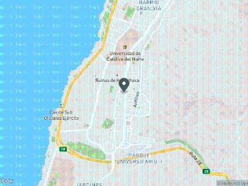 Oficina ubicada en el sector centro sur de Antofagasta con 6 privados