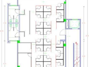Oficinas de 250 m2 en Renta Punta Norte