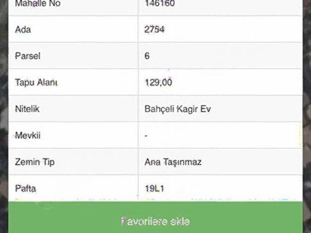 OK MEYDANI MH SATILIK BAHÇELİ KAGİR EV 129M2 TAPU ALANI