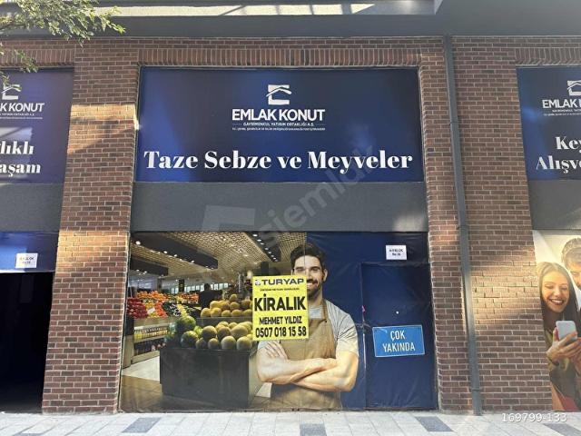 OKMEYDANI EMLAK KONUT ÇARŞIDA 120m2 3KATLI KİRALIK TİCARİ ALAN