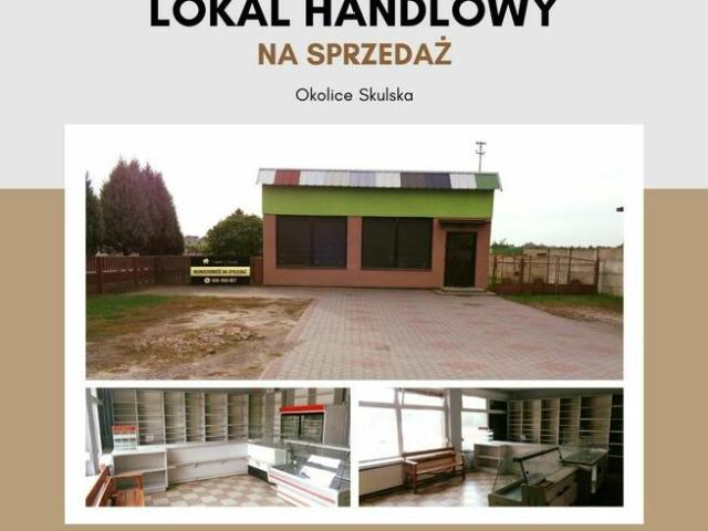 Okolice Ślesina/Skulska – Lokal Handlowo/Usługowy