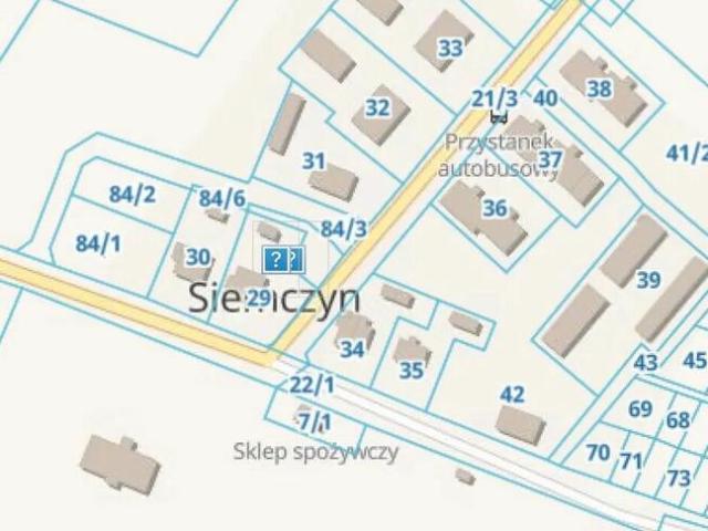 Okolice Szczecina Siemczyn działka 1134 m2 na sprzedaż