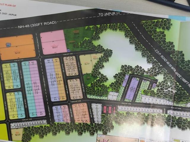 Okay Plus City 111 Sq. Yd. Plot in Ajmer Road Jaipur Listing ID: #10278
