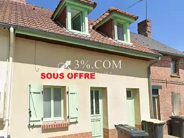 Oisemont 80140 Achat / Vente maison 3 pièces t3
