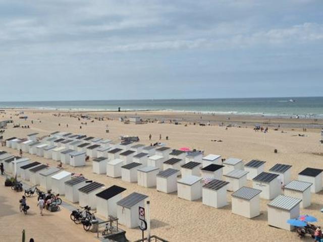 Oostende: vakantie appartement 40m2 met frontaal zeezicht